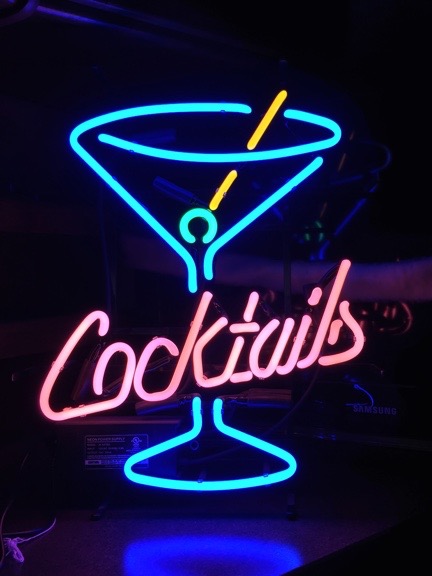 Cocktails Neon Sign