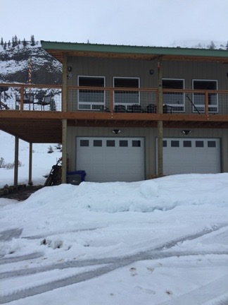 Snow at Garage