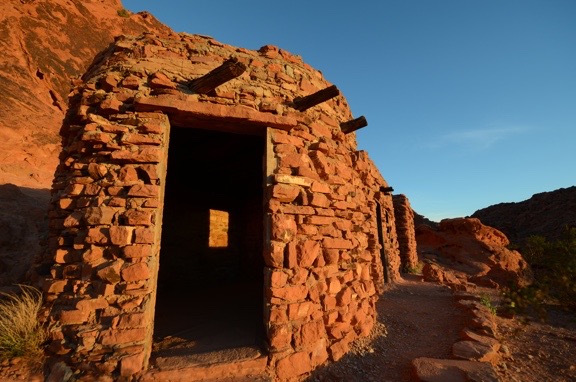 Cabins in First Light