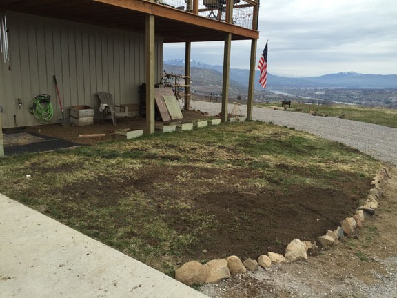 Raked Lawn