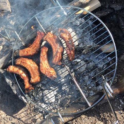 Ribs on the Grill