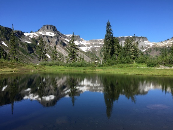 Heather Meadows Reflection