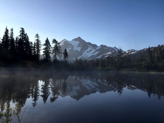 At Picture Lake