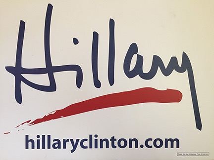 Hillary Poster