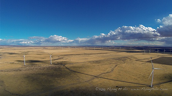 Over Idaho