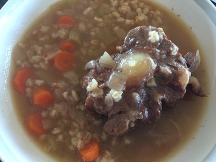 Oxtail Barley Soup