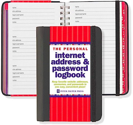 Password Notebooks are STUPID