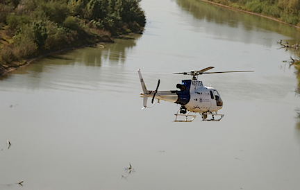 Border Patrol at Rio Grande