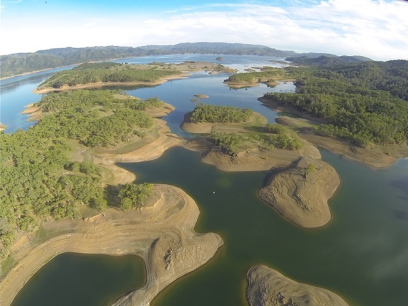 Aerial View of Lake Berryesssa