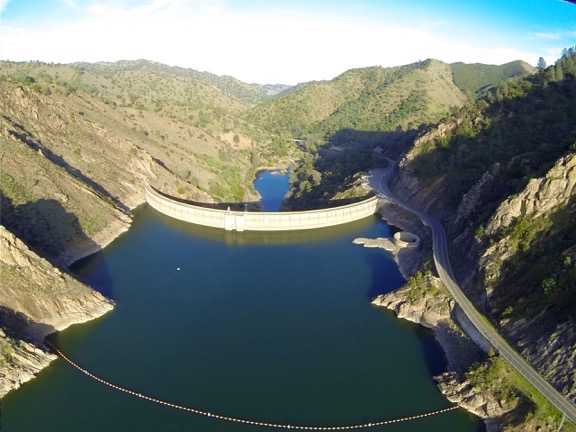 Monticello Dam w/Glory Hole