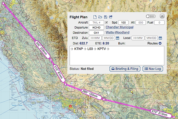 Planned Route