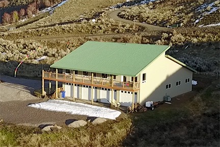 Snow off roof