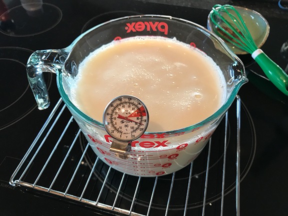 Microwave Milk Heating for Yogurt