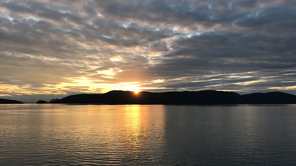 Dawn from the Ferry