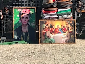 Mexican Booth Closeup