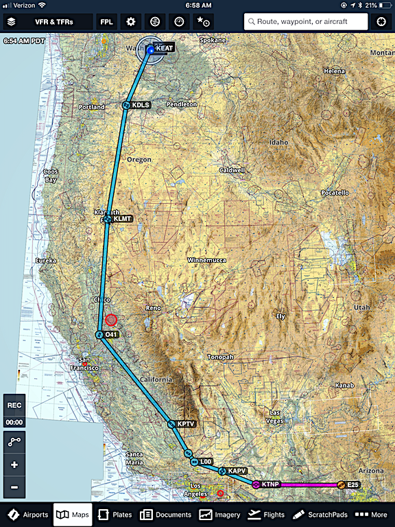 Central California Route