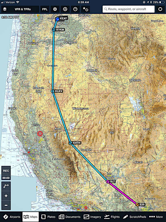 Western Nevada Route