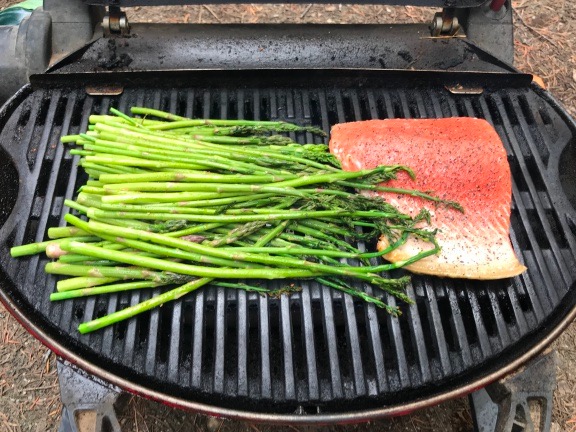 Salmon Dinner on the Grill