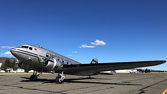 DC-3 At Wenatchee