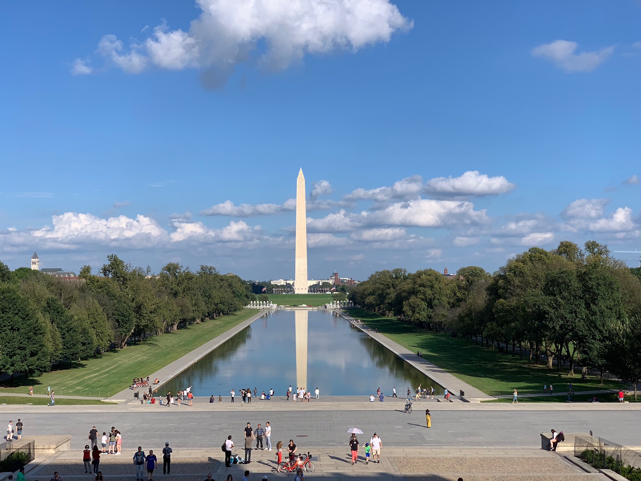 View from Lincoln Memorial.