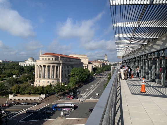 Newseum Patio