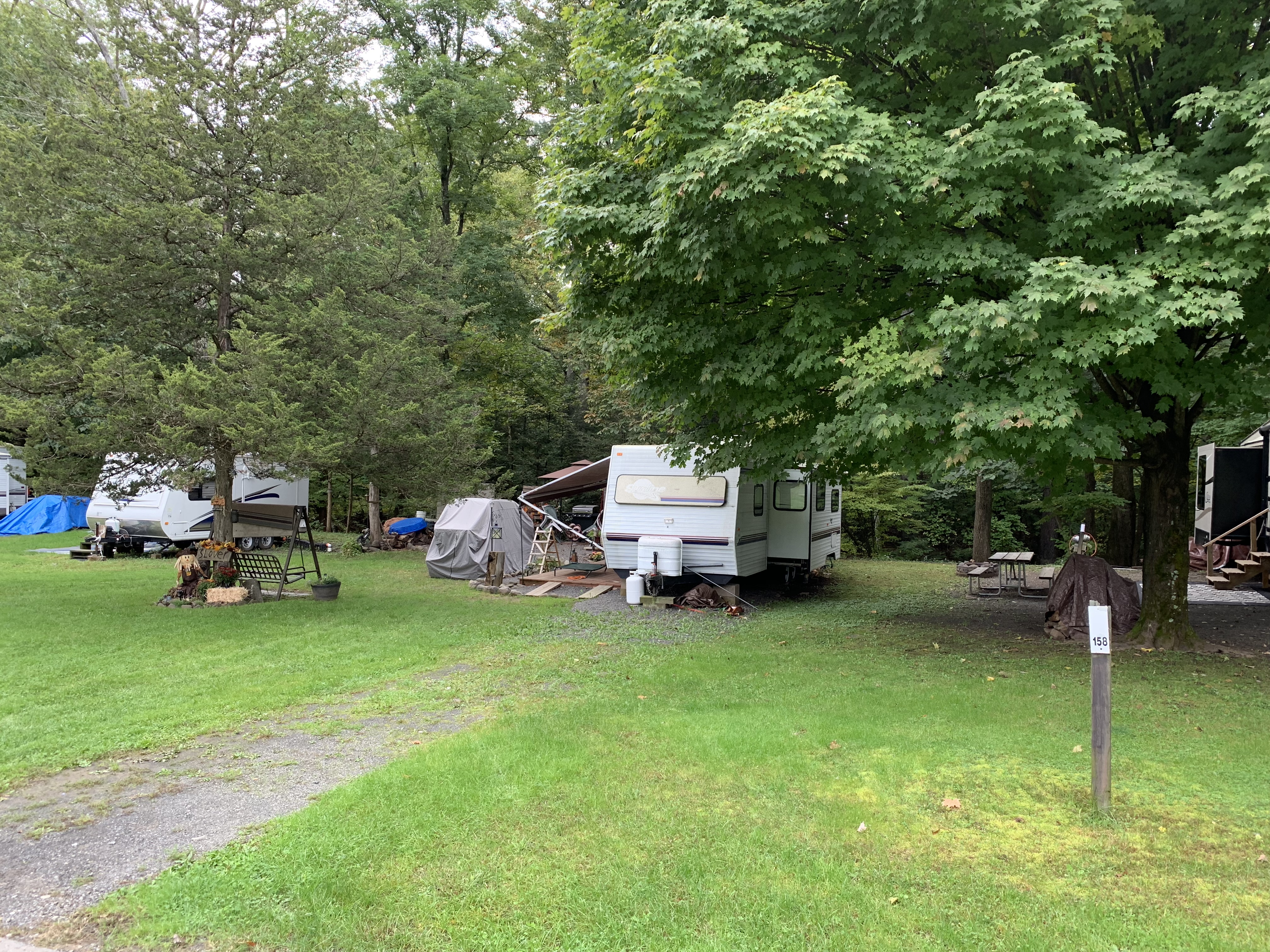 Family campsite.