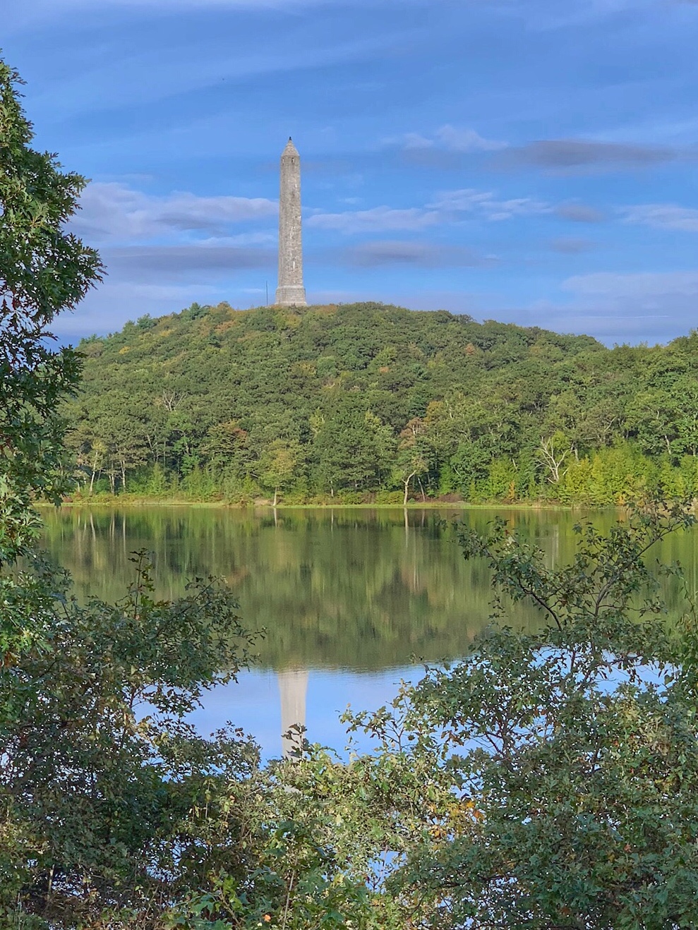 High Point Monument and Lake Marcia