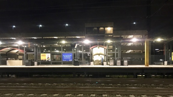 Iselin Station Before Dawn