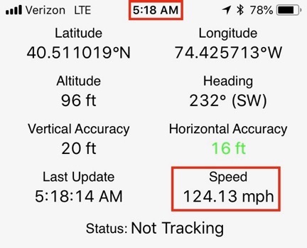 Speed Info