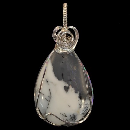 Dendritic Agate Pendant