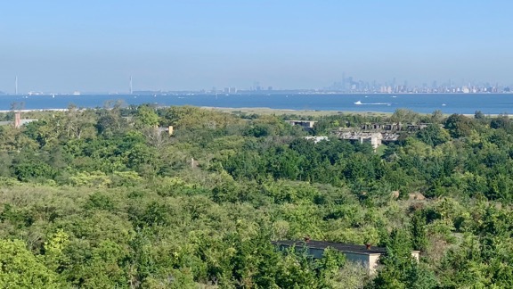 Manhattan in Distance