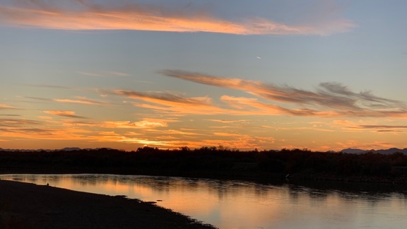 Colorado River Sunset