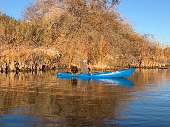 Janet Kayaking