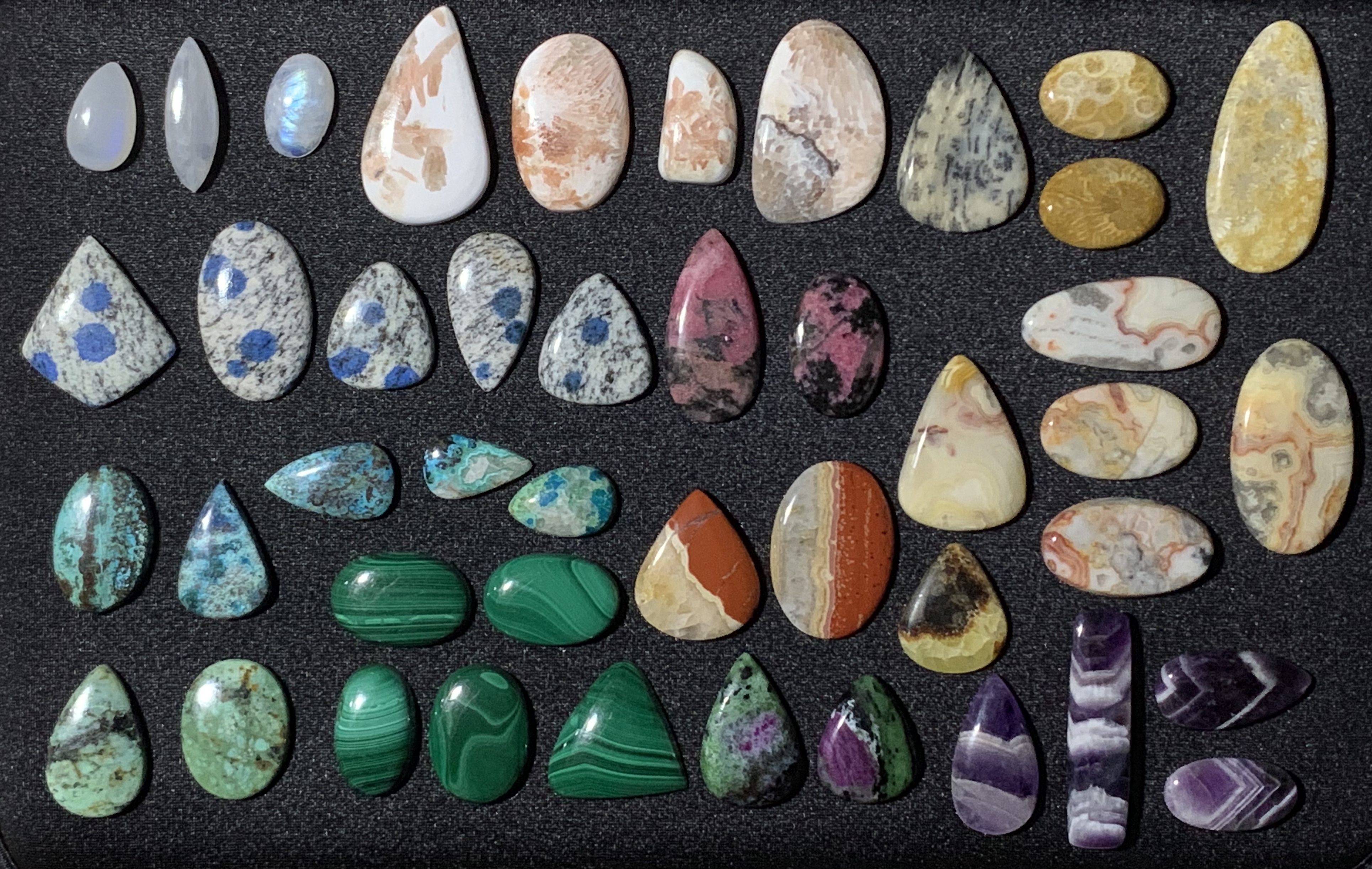 Gemstone cabochons