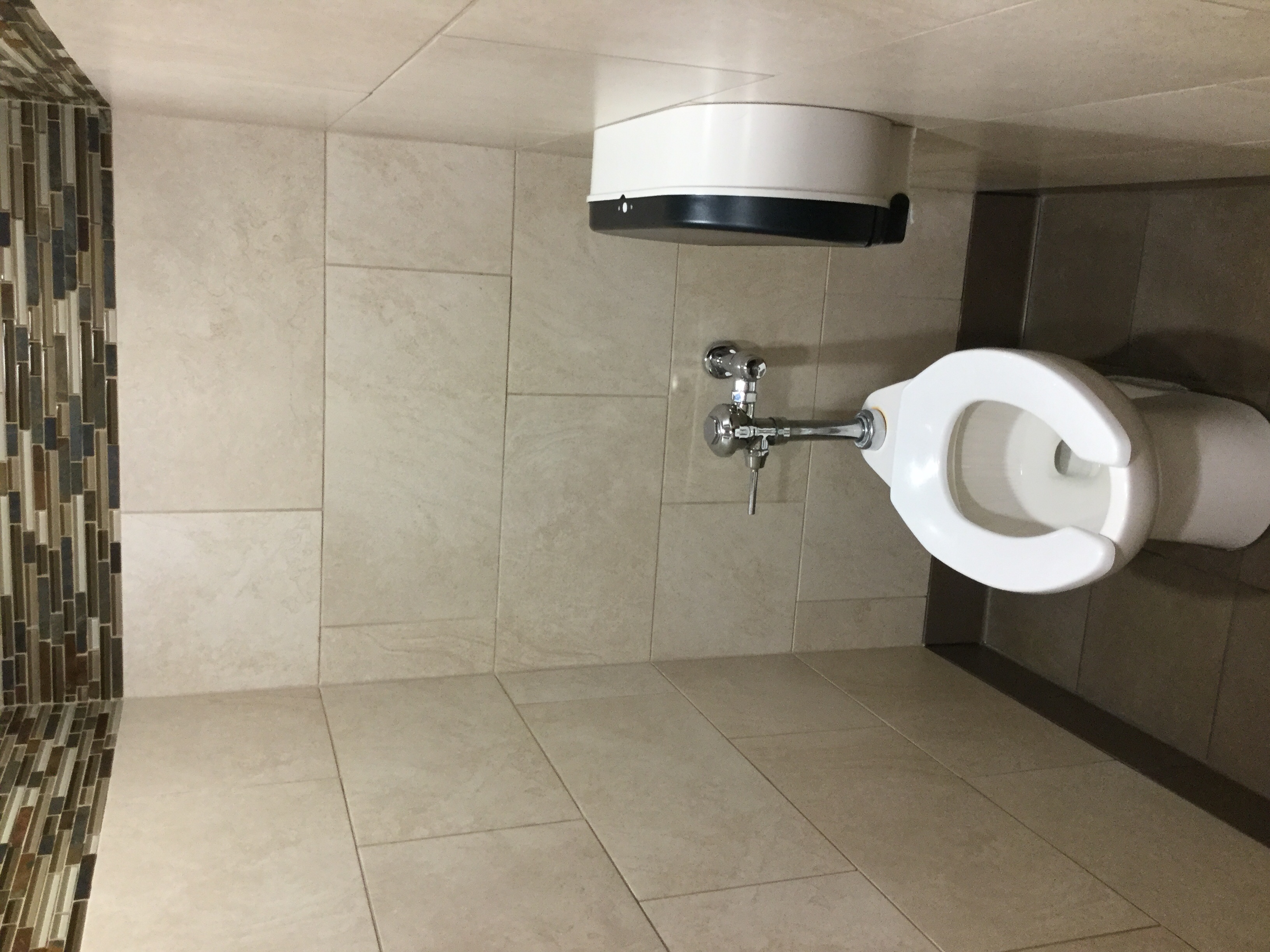 Private toilet.