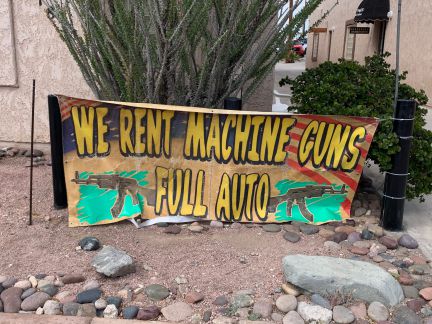We Rent Machine Guns