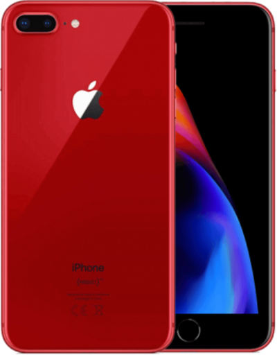 Red iPhone 8+