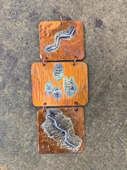 File Painted Pendant