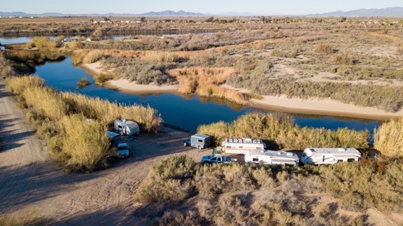 River Campsite