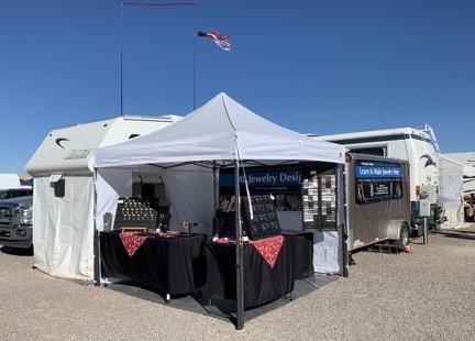 My Quartzsite Booth