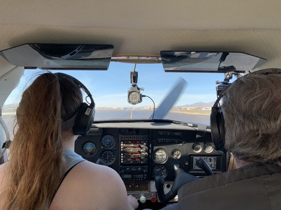 Lindsay Takes Off