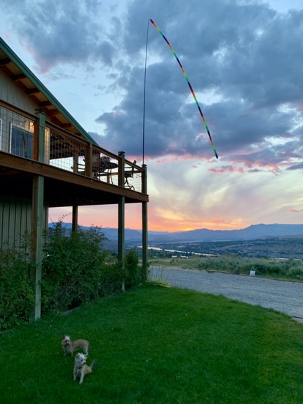Sunset Out Front