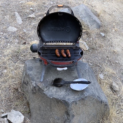 Grilling Up Sausages