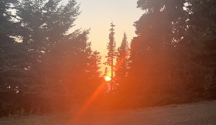 Smoky Sunset