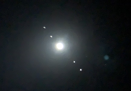 Jupiter with Moons