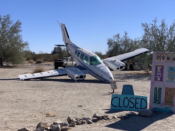 East Jesus Plane Art