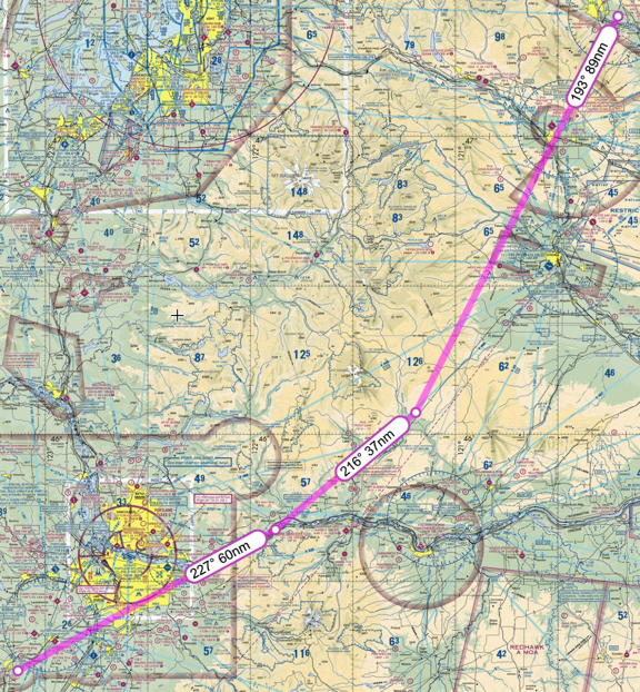 Day 1 Route