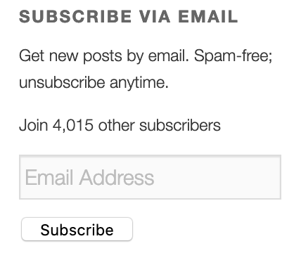 Subscribe Form