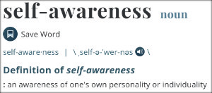 Self awareness