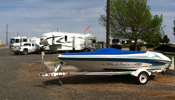 Parked Boat